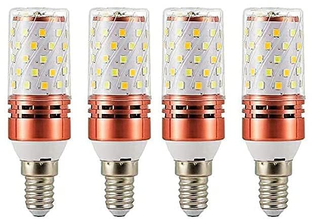 Diktmark Vintage Candelabra Corn LED Light, E14 Base, 12W Filament Candle Bulbs (pack of 4)-image-9