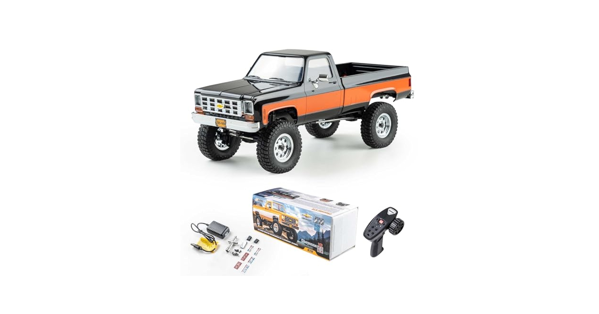 Amazon.com: FCX18 FMS 1/18 Chevrolet K10 RC Truck