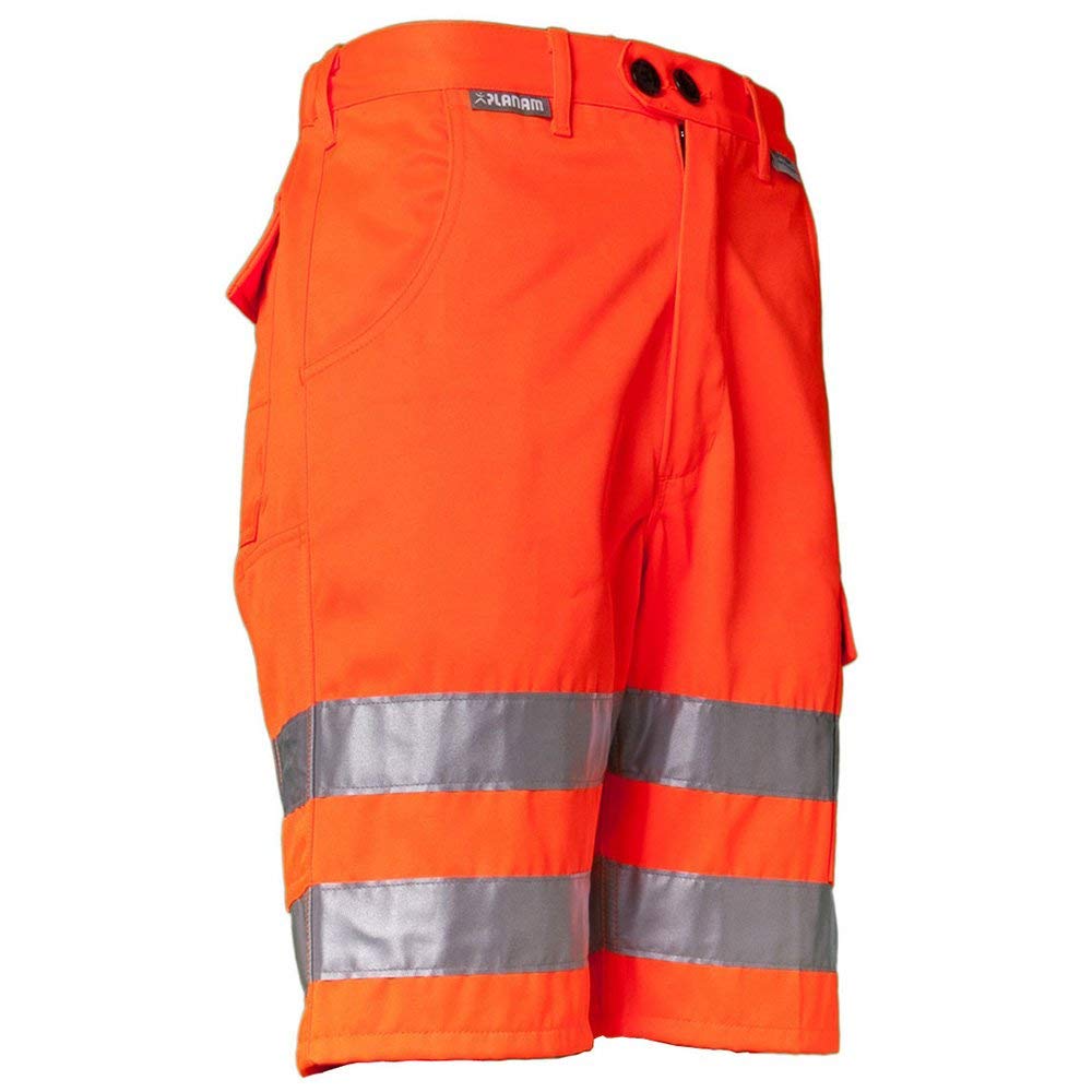 Planam High-Visibility Shorts, Work Trousers