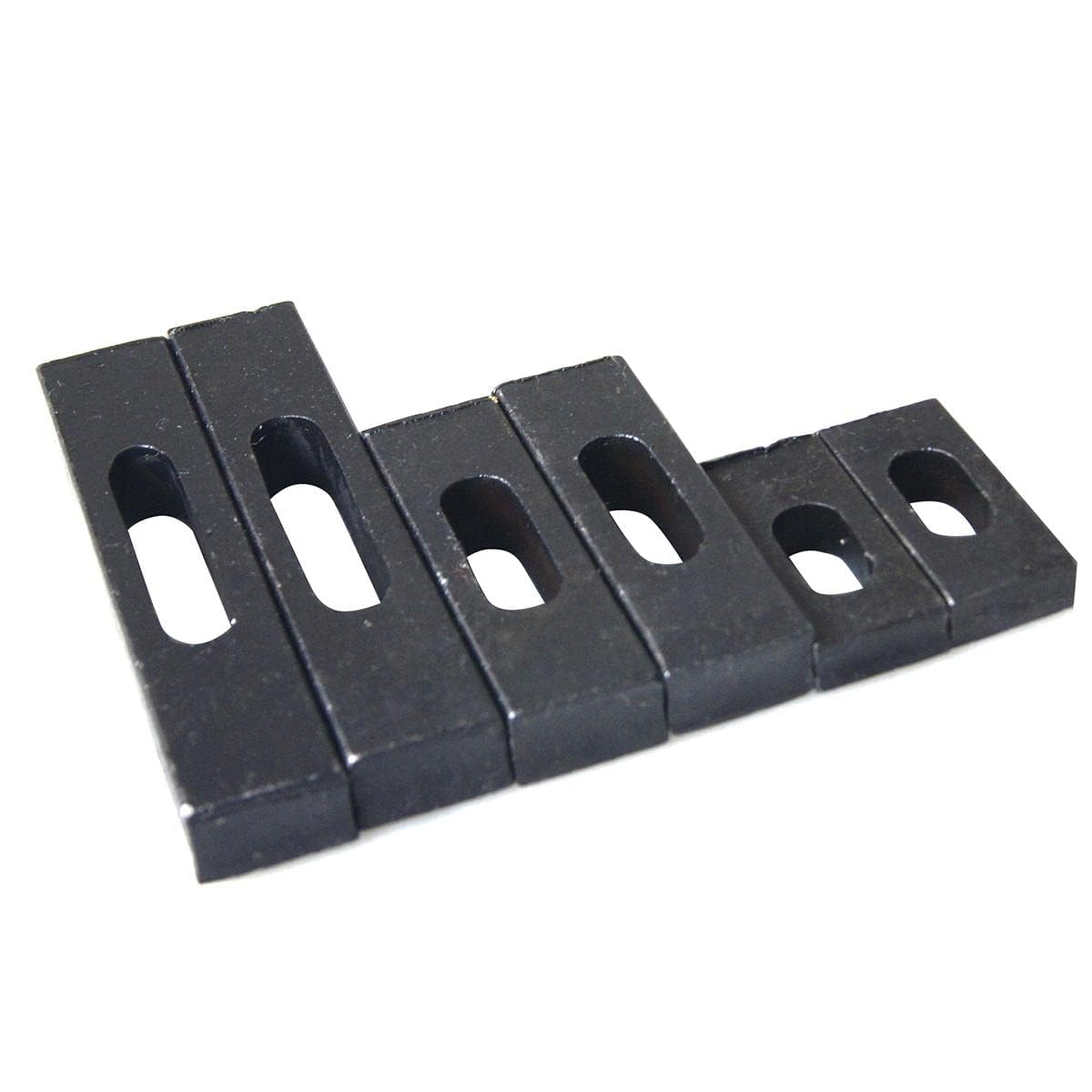 KATSU 58PCs Juego de Sujeción con Ranura en T M12 Ingeniería Métrica Precisión Kit de Sujeción de Fresado para Torno CNC Máquina de Corte de Metal Herramienta de Molde 402216