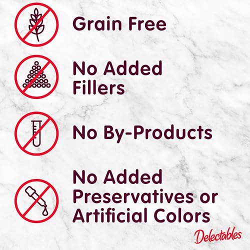 Hartz Delectables Squeeze Up Interactive Lickable Wet Cat Treats for Adult & Senior Cats, Chicken & Tuna, 10 Count,5 oz