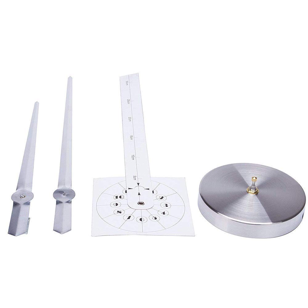 Generic Diy Frameless 3D Mirror Sticker Wall Clock, Black, Large, Rome-008