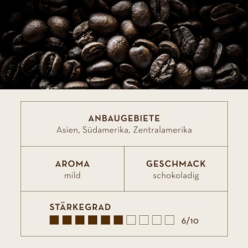 J. Hornig Kaffee gemahlen, Spezial, 500g, mildes Aroma & schokoladiger Geschmack, gemahlener Kaffee für Filterkaffee, Frenchpress und Espressokocher
