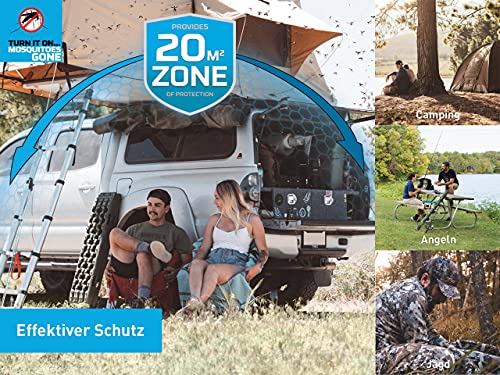 Thermacell MR300 Mosquito & Midge Protector ; Inclusief 3 x 4 uur matten & 1 x 12 uur cartridge; Gemakkelijk te gebruiken, zeer effectief; DIET-vrij; Geen spray; Geen rook; 20 m² Beschermingszone - Image 6