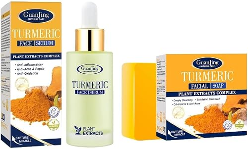 Turmeric Face Soap And Face Serum