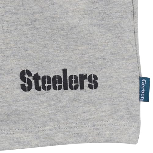 Image of Gerber NFL unisex-baby Nfl Team T-shirt and Shorts Set