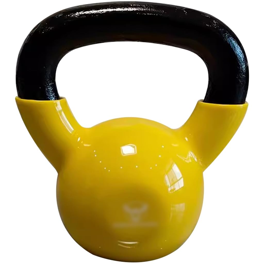 Kettlebell-Gewichte Kniebeugen-Wettkampf Für Frauen Kugelhantel, Hantel Für Krafttraining Im Fitnessstudio, Rutschfester Griff, Schwingen/Ziehen/Liegestütze(8kg)