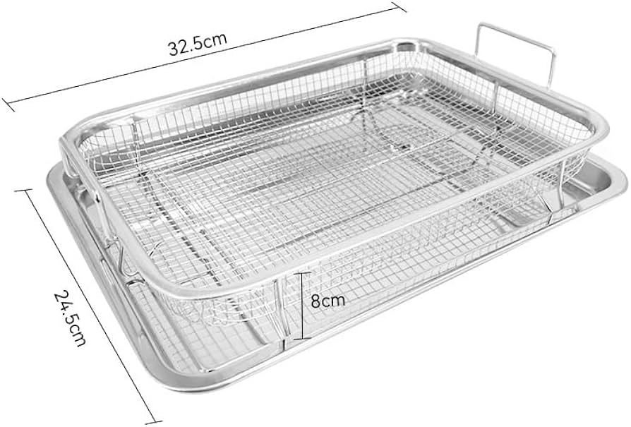 Amazon | ステンレス製 揚げ物 バット セット 天ぷらバット 油切り網