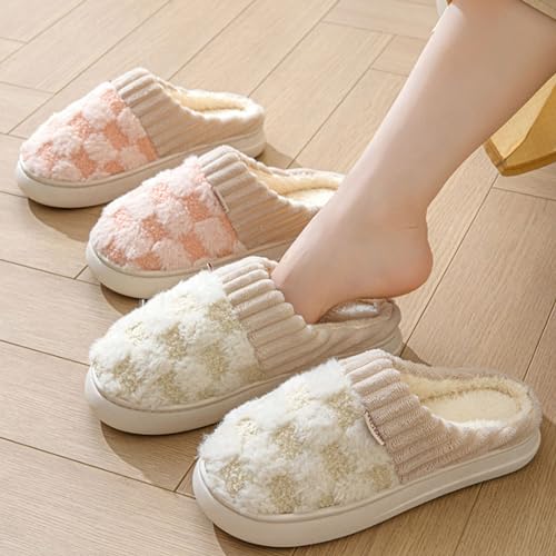 Cartoon Slippers Cotton Cute Slippers Animal Slippers for Women Fluffy Slippers Fuzzy House Slippers for Women3