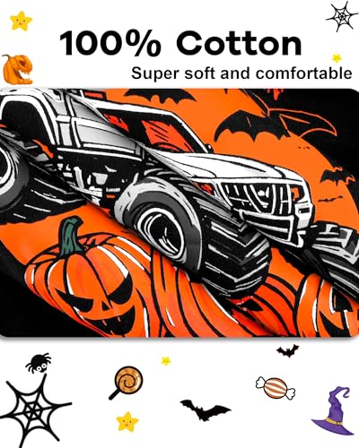 Image of DAUGHTER QUEEN Boys & Girls 100% Cotton Halloween & Christmas PJS 18M-12Y