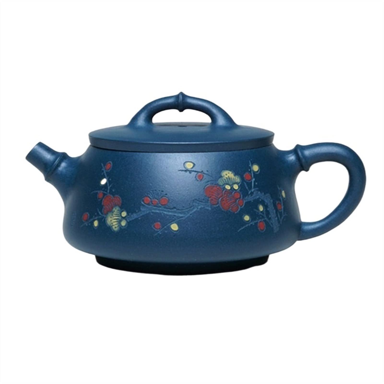 Dzbanek Do Herbaty 250 Ml Mały Dzbanek Zisha Wzór Kwiatu Śliwki Zestaw Do Herbaty Chiński Zestaw Do Herbaty Luźne Liście Czajnik Odpowiedni Do Herbaty Gongfu Zielony Czajniczek Do Herbaty