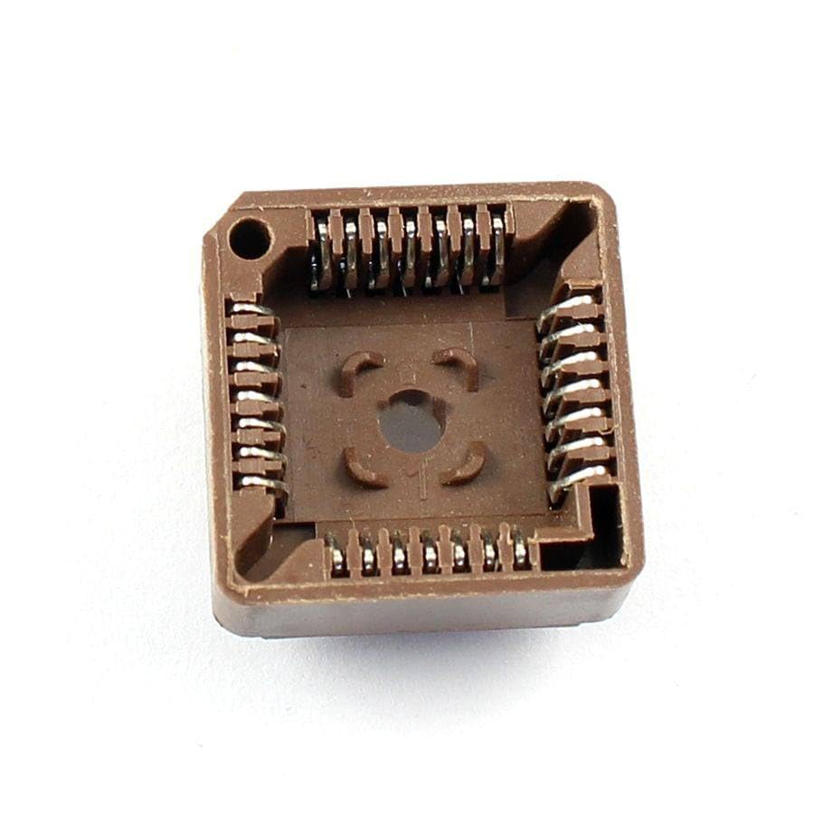 Generic 10 Pcs PLCC28 28 Pin DIP Socket Adapter PLCC Converter
