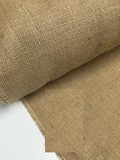 10oz Hessian Jute Burlap 36" Wide Ideal for Craft, Bags Sacks Cloths Upholstery Garden (1 Meter)
