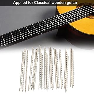 Drfeify Frettes de 19Pcs / Set 2.0mm Pièces de Rechange Durable pour Guitares Classiques – Image 6