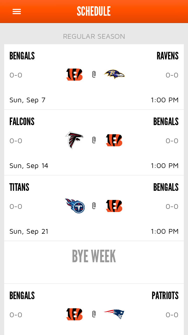 Cincinnati Bengals App on Amazon Appstore