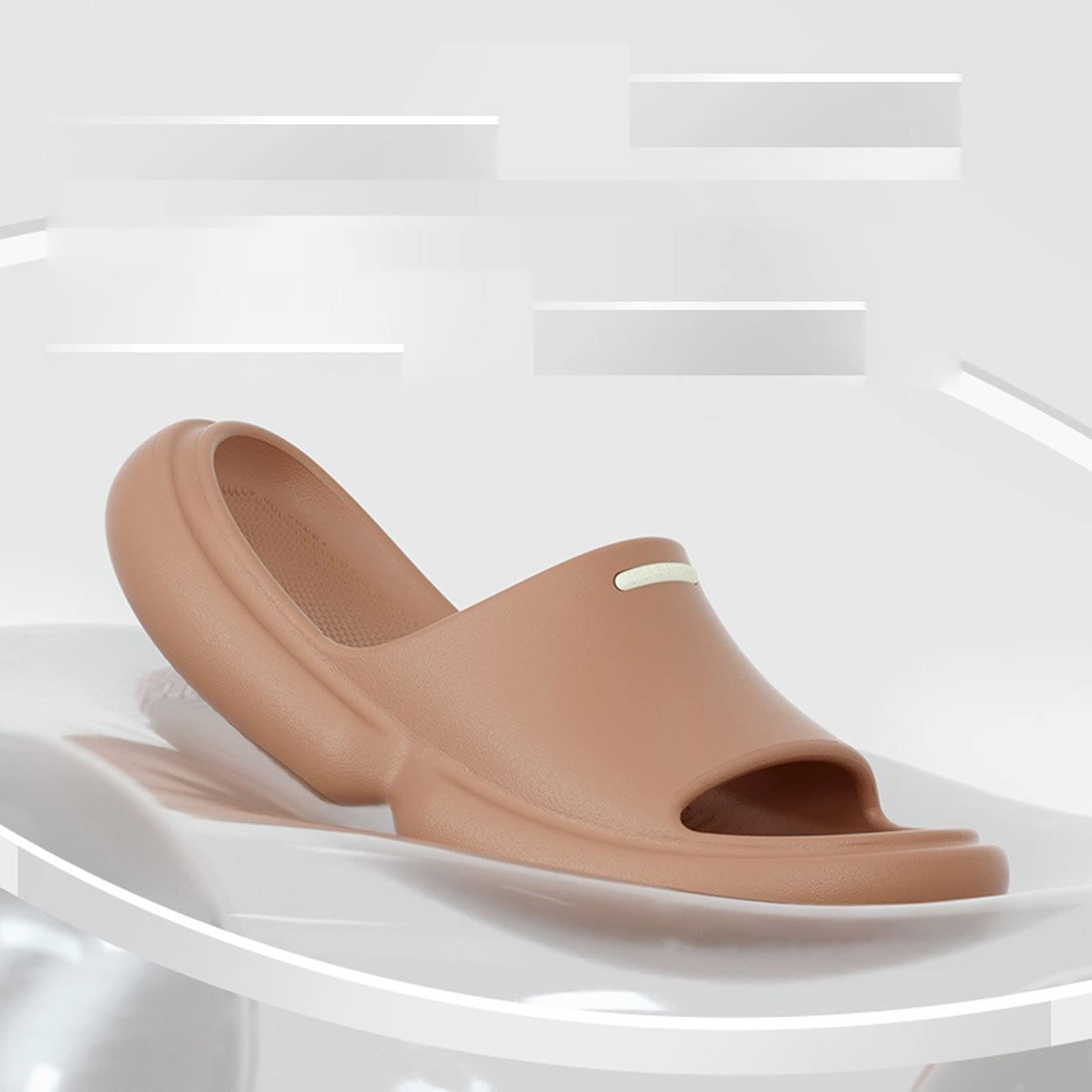 SYJHWDSS Sandalias para Hombre, Sandalias deslizantes para Mujeres y Hombres, baño, Suela Antideslizante, Zapatillas de Verano, Zapatos Exteriores noctilucentes