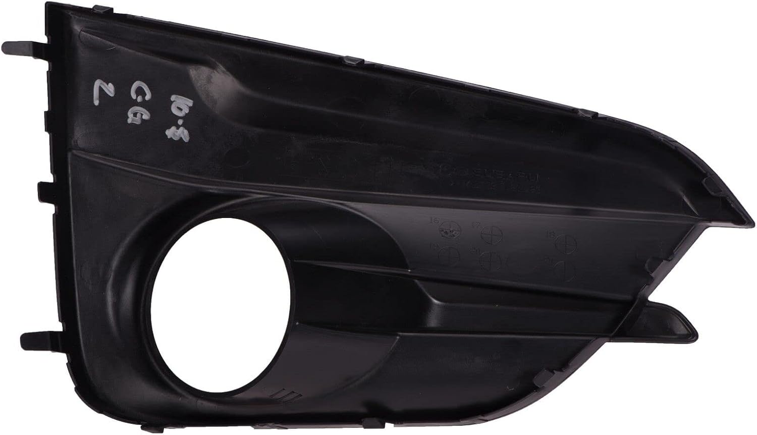 Subaru OEM 2017-2018 Compatible Impreza Front Left Bumper Fog Light Cover Bezel 57731FL23A