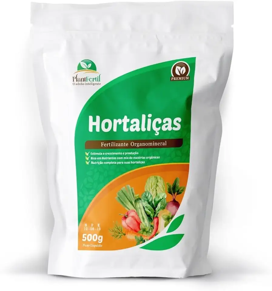 FERTILIZANTE PLANTFERTIL HORTALIÇAS - 500G