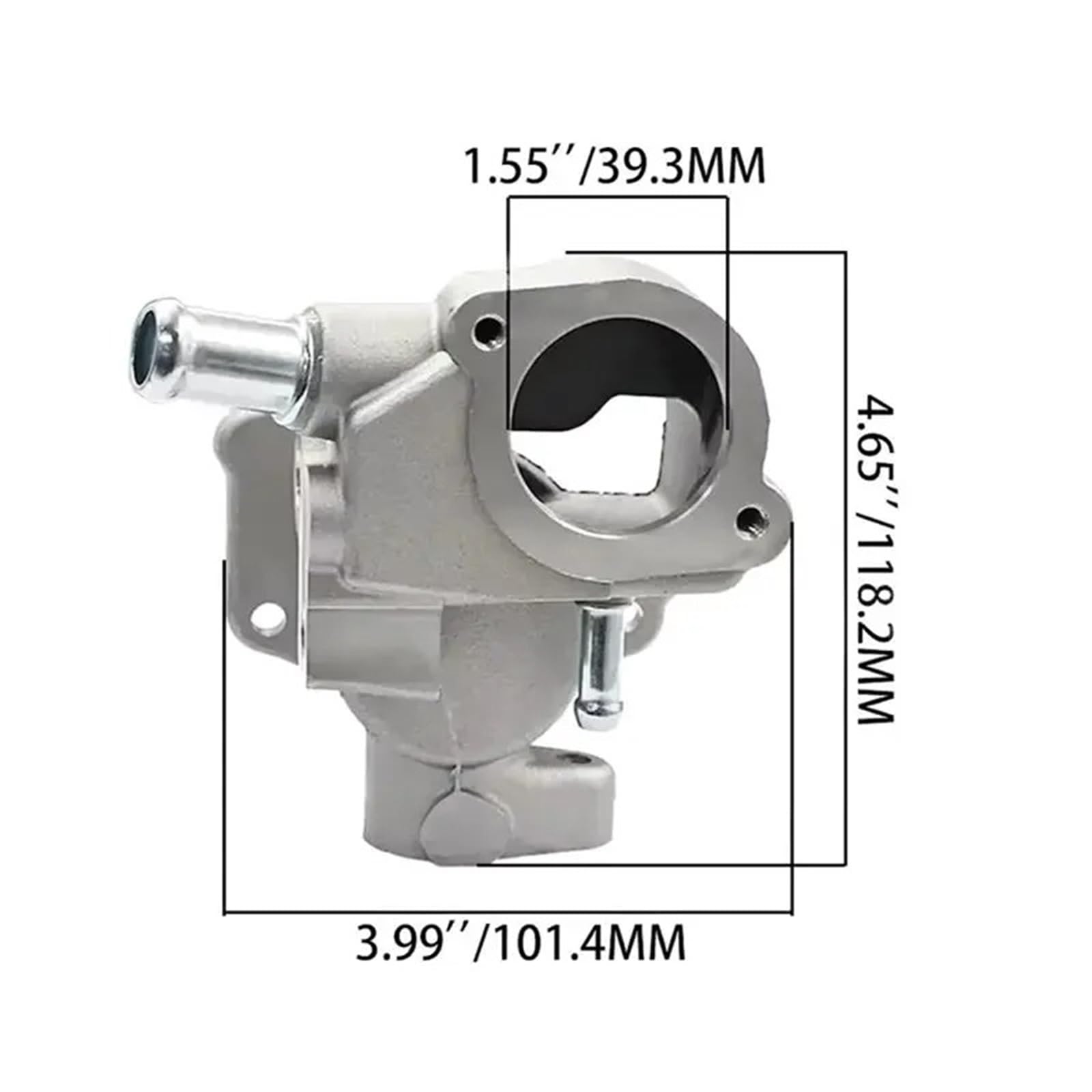 Termostato de refrigerante para automóvil Aveo T200 T250 T255 para Spark Matiz Carcasa del termostato de refrigerante del Motor Números de Pieza 96666224 96610439 96317980