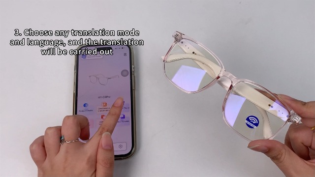 Amazon.com: AI Smart Glasses, Bluetooth 5.4 Translation  display picture 1