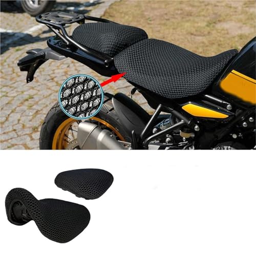 Coussin maille nid d'abeille 3D Royal Enfield 450 : housse de protection siège respirante - 2