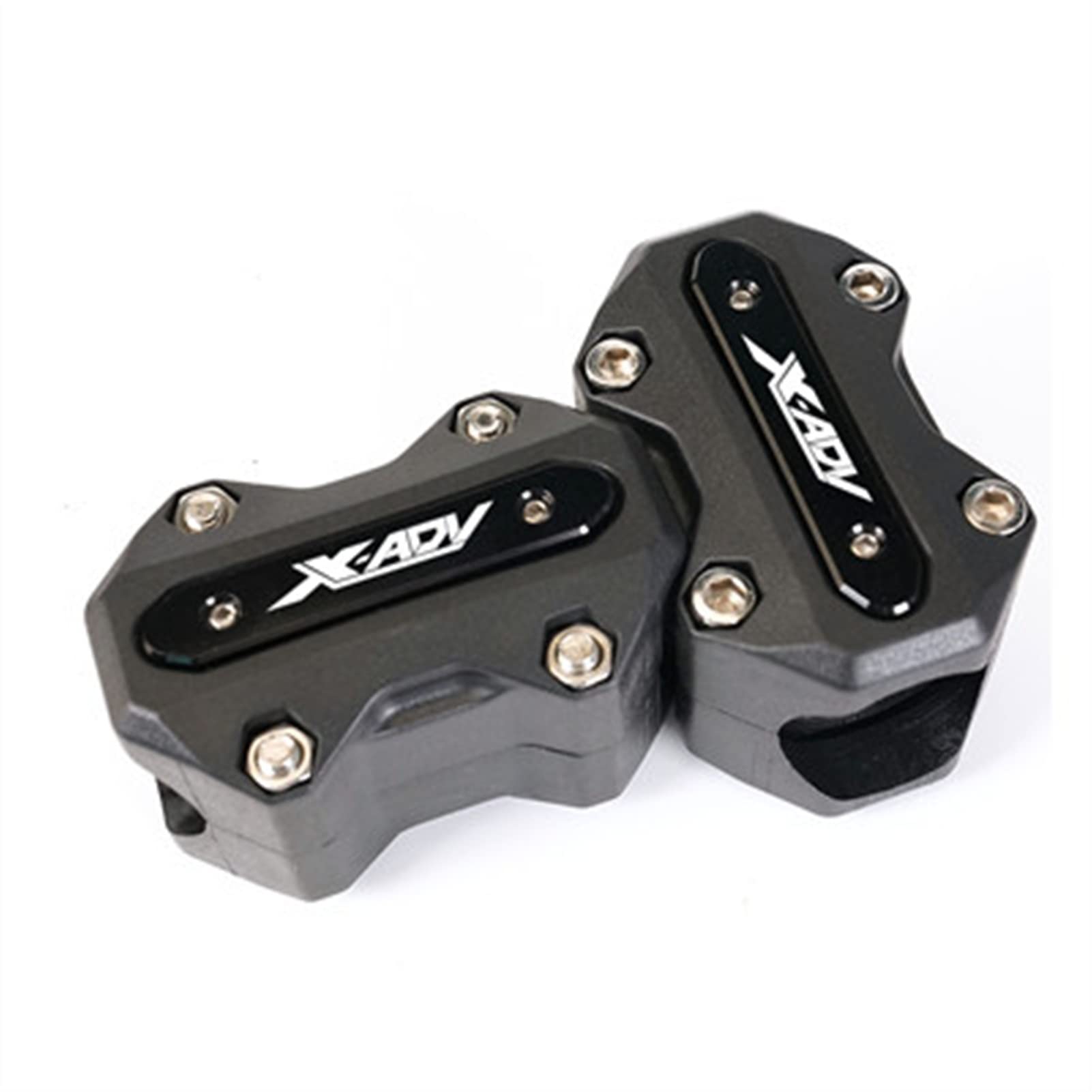 TFBHFrames For X-ADV 300 XADV 750 X ADV 1000 Motorcycl Accessories Engine Guard Crash Bar Protection Bumper Decorative Block (Color : Black)