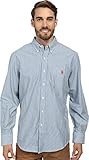 U.S. Polo Assn. Men's Stripe Long Sleeve Sport Shirt