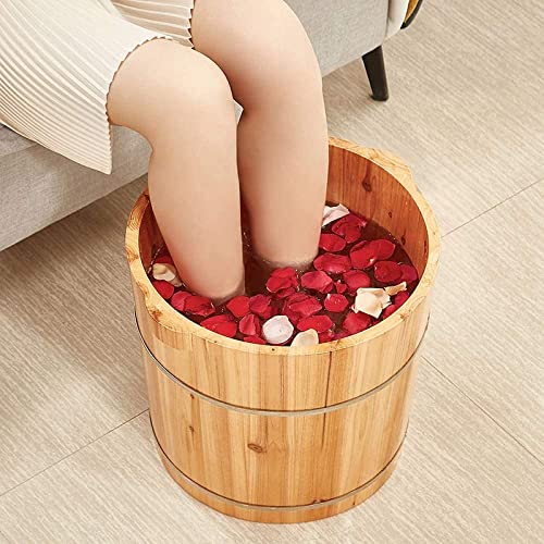 Balde de madera para spa de pies 40 cm miniatura 3