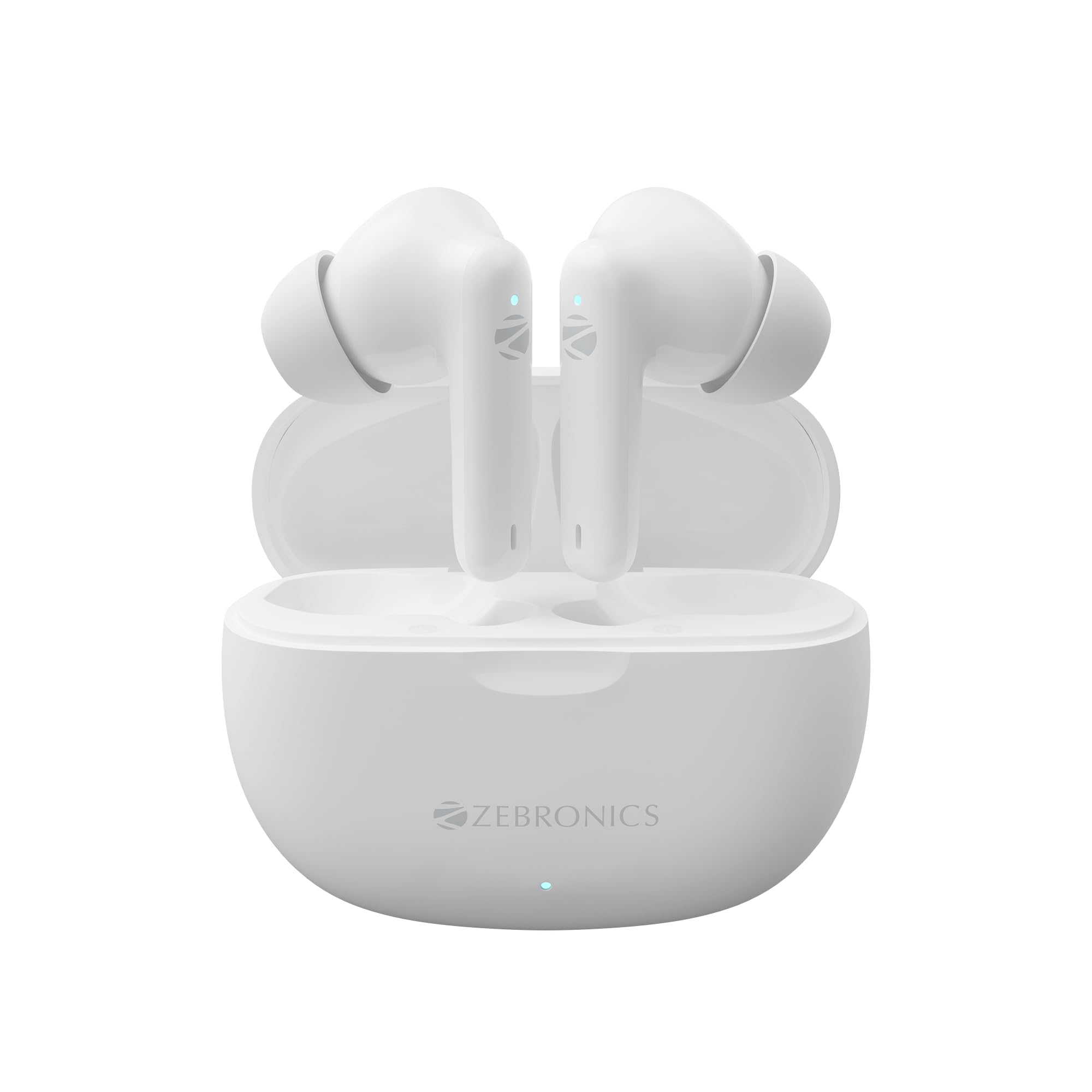 ZEBRONICS Beetles in-Ear Wireless Earbuds, Bluetooth v5.4, 22* Hours Backup, Environmental Noise Cancellation, Gaming Mode, Touch Control, Voice Assistant Support (White) (B0D4J5N43K) Amazon Price History, Amazon Price Tracker