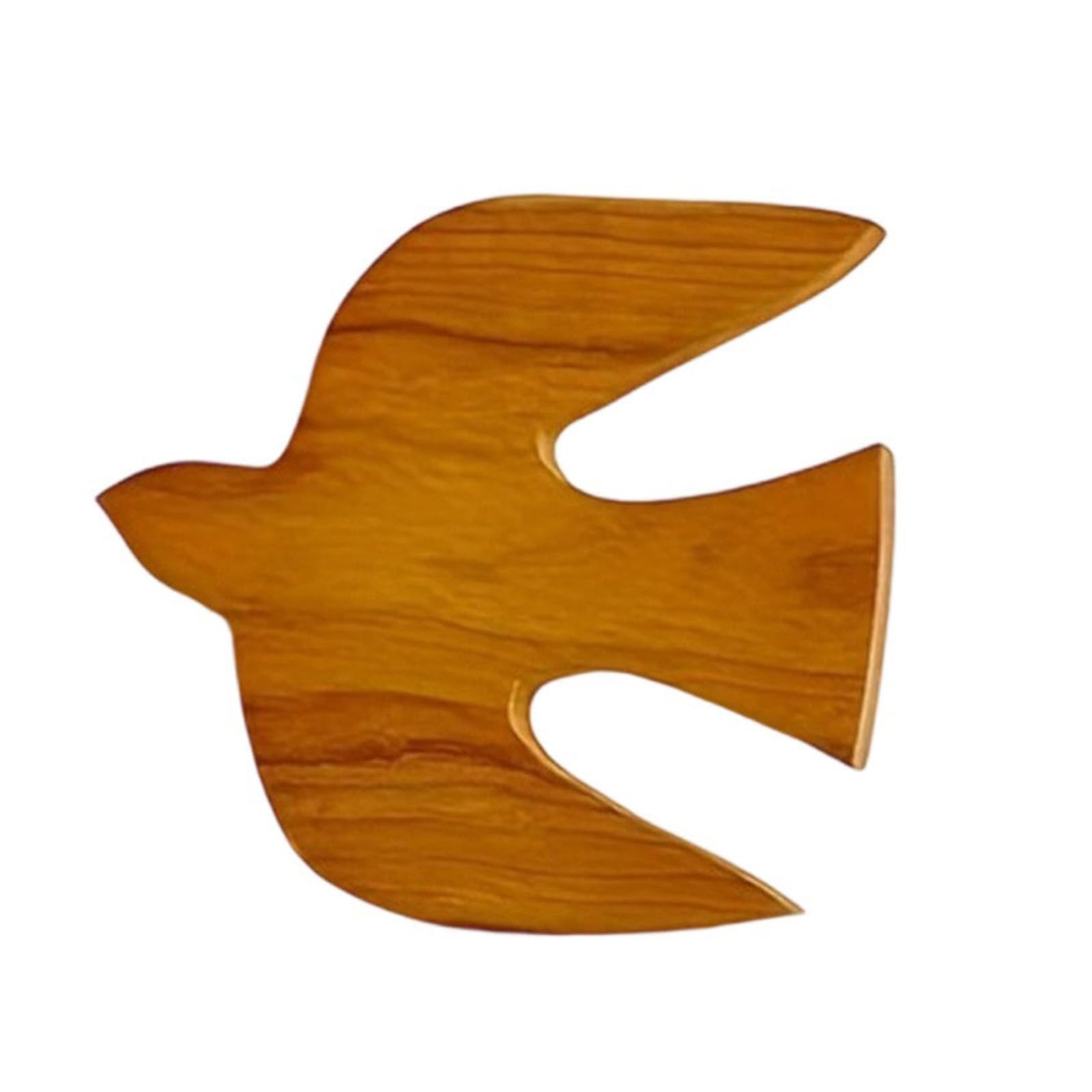 CRFFZ Wood Swallow Wall Sculpture Wooden Bird Statue Plaques Hanging Ornament for Home or Farmhouses Decoration Gift Swallow Figurine for Wall Decors
