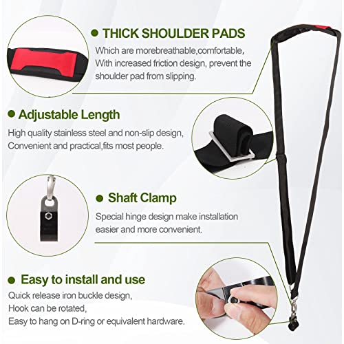 Kscjdg 49-16-2722 Trimmer Shoulder Strap-Milwaukee Shoulder Strap-Milwaukee Weed Eater Strap Replacement Milwaukee Quik-Lok,EGO Power+ AP1500 EGO 56V String Trimmer