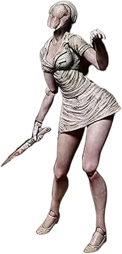 Miniatura 3 de Silent Hill 2 Enfermera sin rostro Cabeza burbujeante Enfermera Modelo de terror Muñeca móvil de PVC Juego de dibujos animados Anime