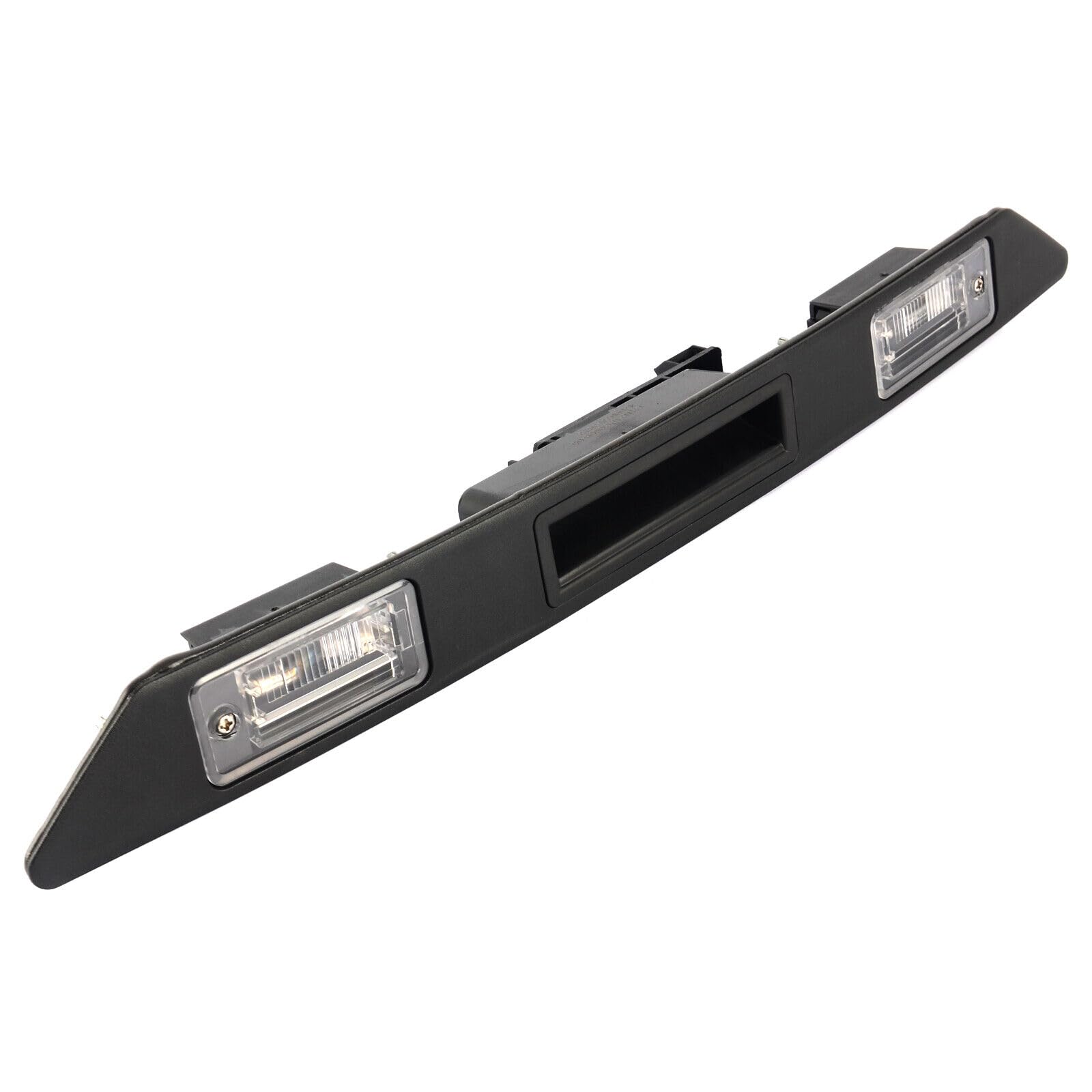 Bohaner Tailgate Handle Boot Handle Trim Push Button Number Plate Light Trunk Handle License Plate Light Trim Unit 8P48275743FZ for Au.di A3 A4 A6 RS3 RS4 RS6