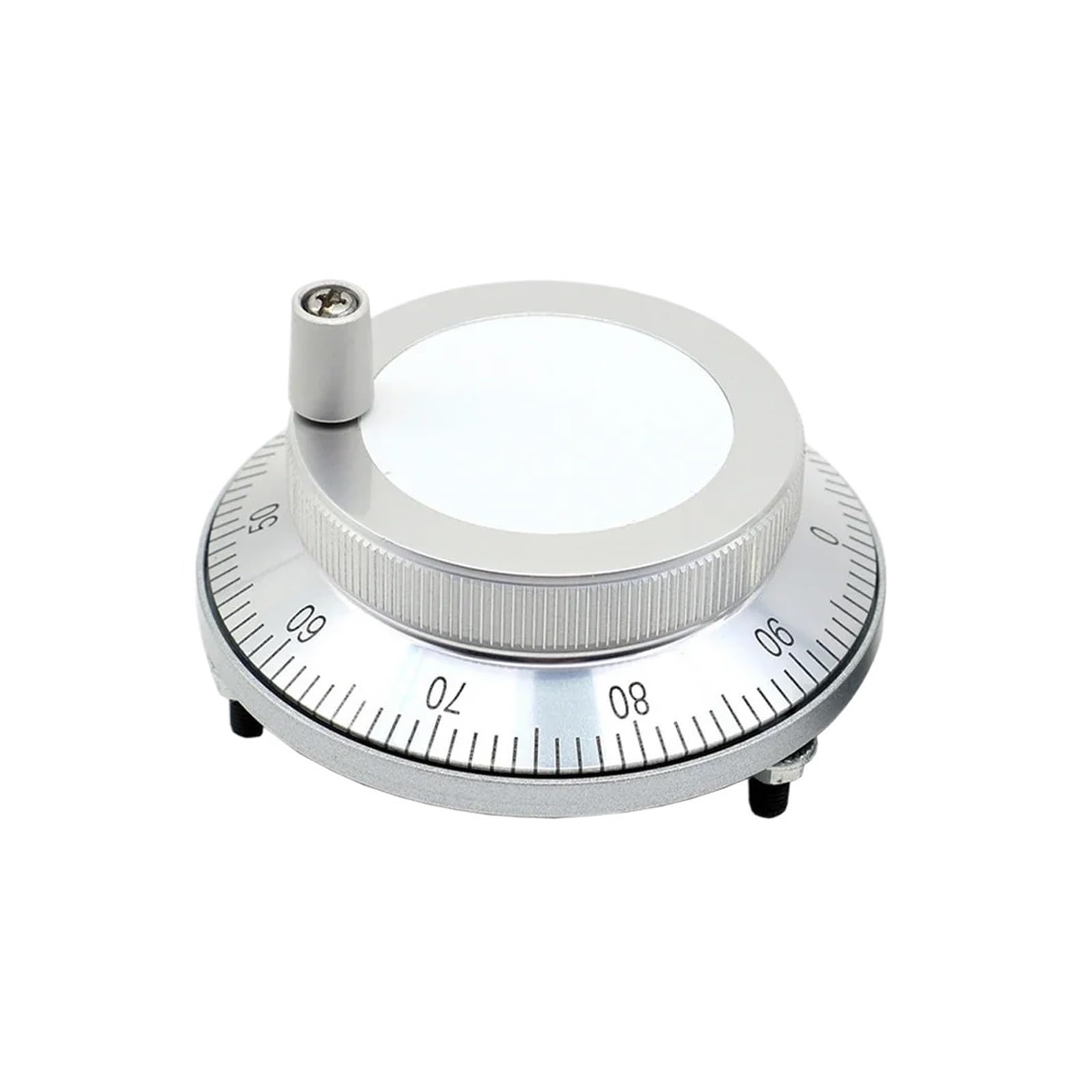 WUDCW Pulser Handwheel 5V 6pin Pulse 100 Manual Pulse Generator Hand Wheel Machine 60mm 80mm Rotary Encoder(Hdw Dia.80mm,5V-6pin-100pulse)