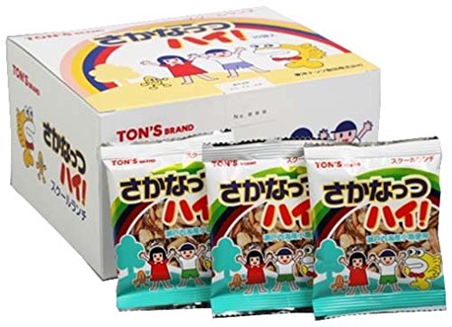 東洋ナッツ さかなっつハイ スクールランチ 7g 30個