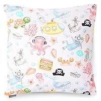 Federa Per Cuscino Bambini PinkZebra - Bianco, 35x40 Cm, 100% Cotone E Chiusura Lampo - Foto 11