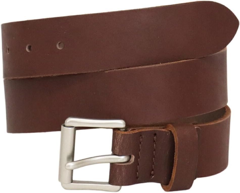 RRLカービングベルト 金属バックル 30インチ レザー ブラウン