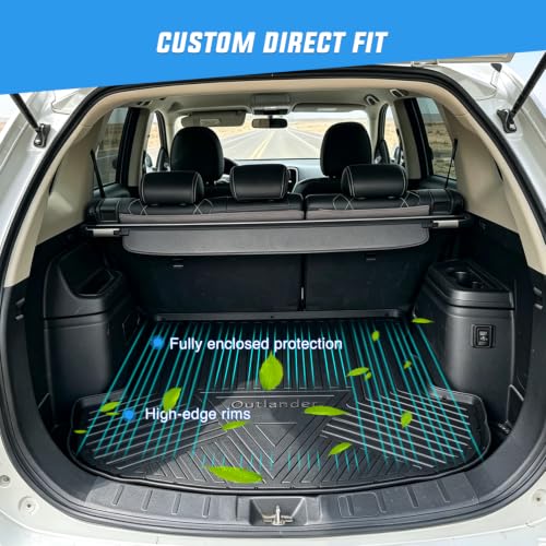 Image of Nilight Cargo Mat for Mitsubishi Outlander with Subwoofer 2016-2021