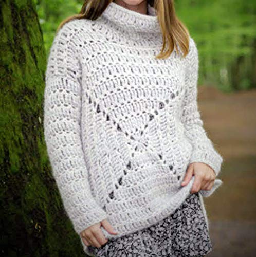 handmade high neck sweater