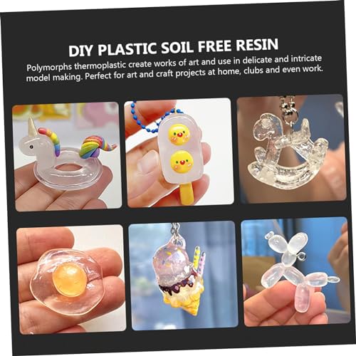 Plástico moldeable reutilizable en perlas térmicas para manualidades DIY 6