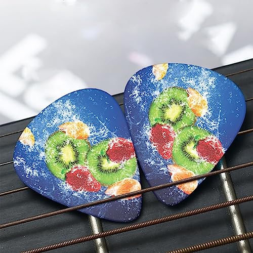 Lot de 12 médiators tendance et durables en forme de gouttes d’eau autour des fruits dans une boîte pour ukulélé guitare électrique basse - Les Beatles, Paul McCartney, John Lennon, RIngo Starr, George Harrison Lot de 12 médiators tendance et durables en forme de gouttes d'eau autour des fruits dans une boîte pour ukulélé guitare électrique basse – Image 8