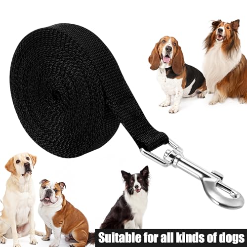 Partideal Schleppleine für Hunde, 5m Trainingsleine mit Handschlaufe und D-Karabiner, wasserdichte Ausbildungsleine für Mittlere und Kleine