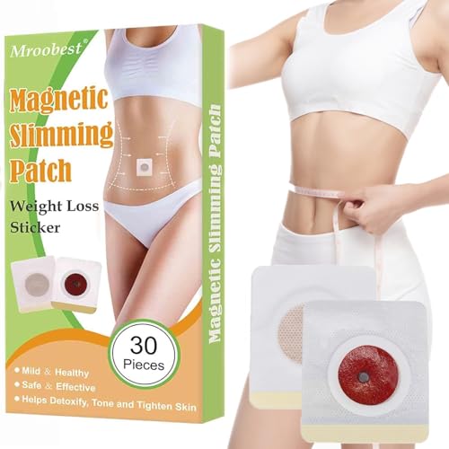 30 tiritas adelgazantes, para adelgazar el abdomen, parches para adelgazar la grasa, parches adelgazantes, ingredientes naturales a base de hierbas, quema de grasa rápida y suave, para el vientre de