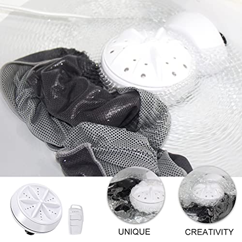 SOLUSTRE Mini máquina de lavar portátil remove arruela de sujeira cabo USB, máquina de lavar roupa p
