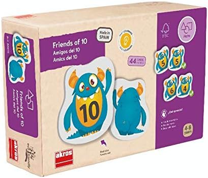 Akros - Friends of The 10 Mental Calculation Game, Multicolor (XAK-30676)
