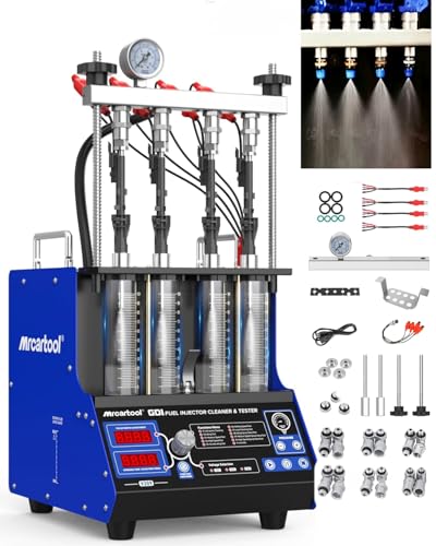 Limpiador ultrasónico para inyectores GDI y PIEZO con calefacción a 45 °C para taller
