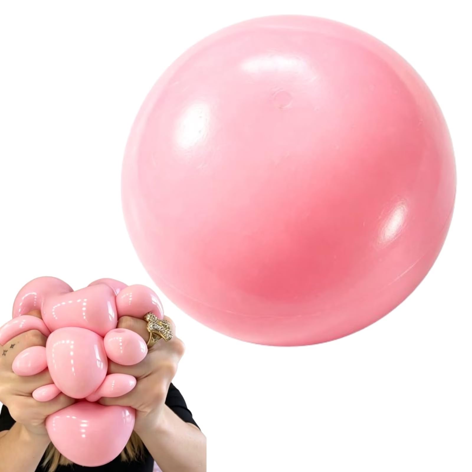 Squishy Dough Stress Ball, 8cm Squeeze Fidget Toy for Stress Relief — image 1