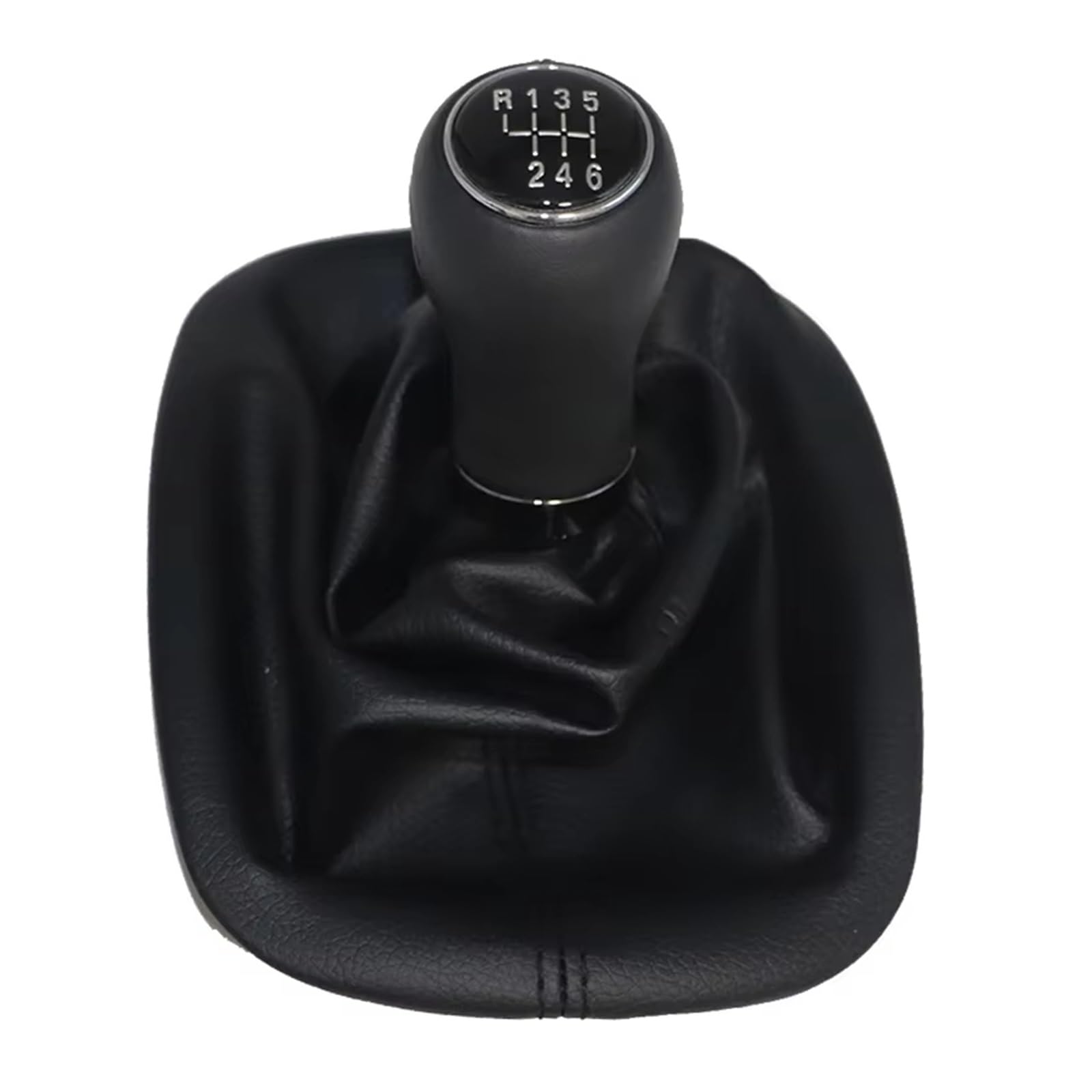 Ppxbfd Type 6 Shift Gear Lever Knob For A6 2 Ii (C5) 1997-2005 Gearbox Handle Gear Lever 6 Speed Stick Shift Knob Boot Car Shift Gear Knob Handle(Type 6)