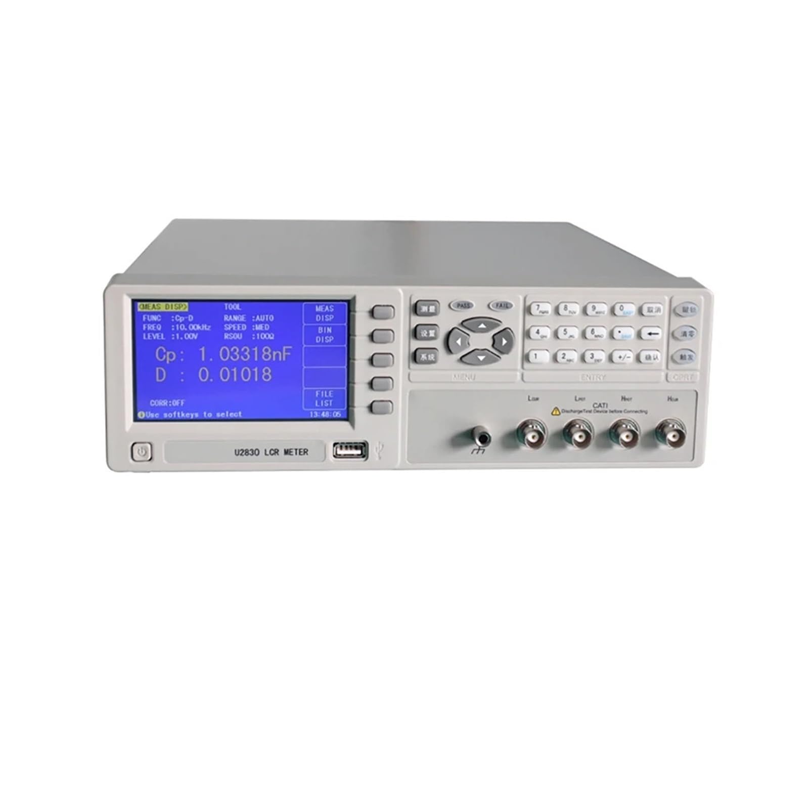 JVDDI LCR Digital Bridge 10kHz Digital Bridge Resistance Capacitance Inductance Tester Accuracy 0.05%