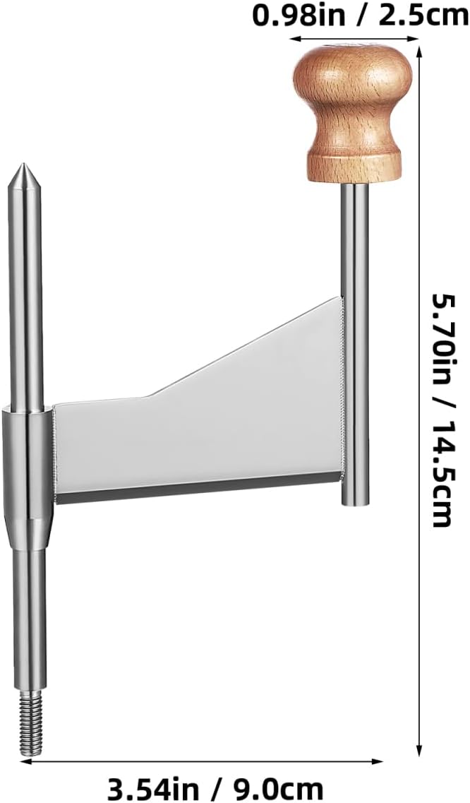 DOITOOL Cheese Curler Blade and Center Post Replacement Set